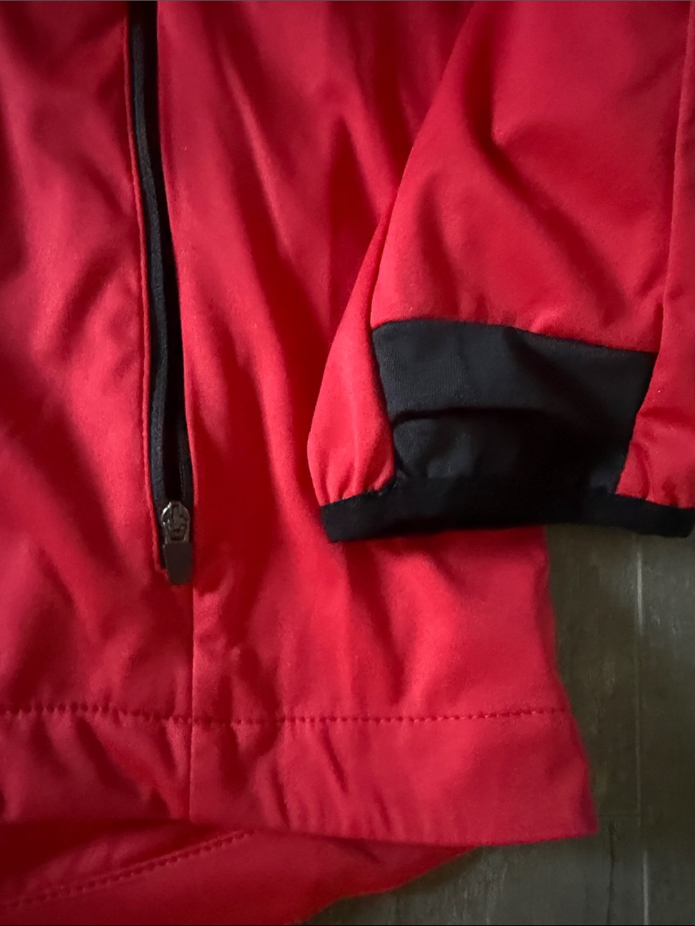 Men’s Red Softshell Jacket - Picture 6 of 15